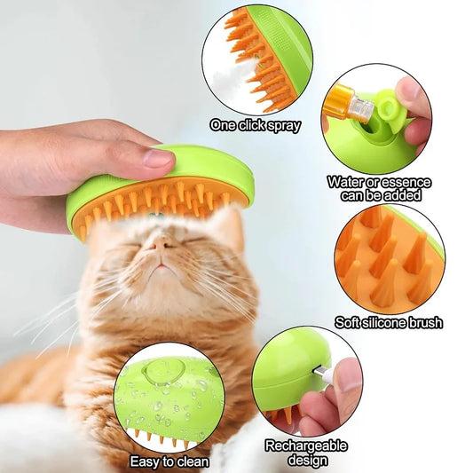 FurFresh Grooming Genius - Electric Pet Brush - Vintaro